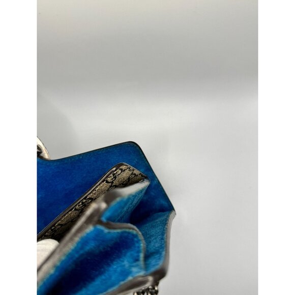 Gucci GG Dionysus Blooms Suede Mini‎ Chain Bag COA & Dustbag - Picture 10 of 16